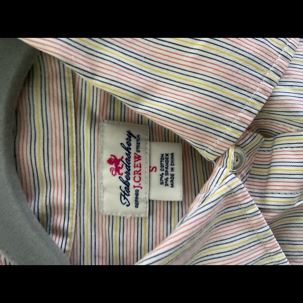 J Crew Haberdashery Button Down, Small